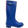 COTSWOLD ZIP HI LEG WELLY - BLUE