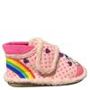 BEREVERE GIRLS VEL STRAP SLIPPER - PINK