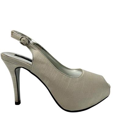 JACLIN HI HEEL S/B P/T - GREY