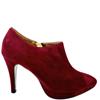 JACLIN PLATFORM ZIP SHOE - WINE
