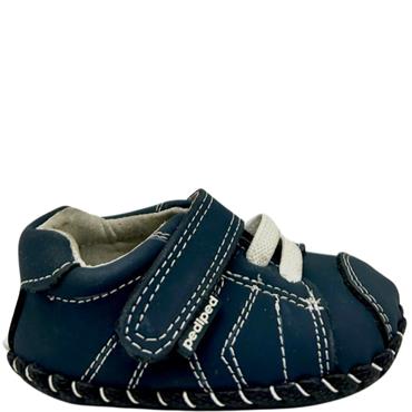 PEDIPED BOYS VEL PREWALKER - NAVY