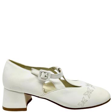 DUBARRY GIRLS COMMUNION SHOE - WHITE