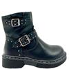 WILD TRIBE GIRLS STRAP ZIP ANKLE BOOT - BLACK