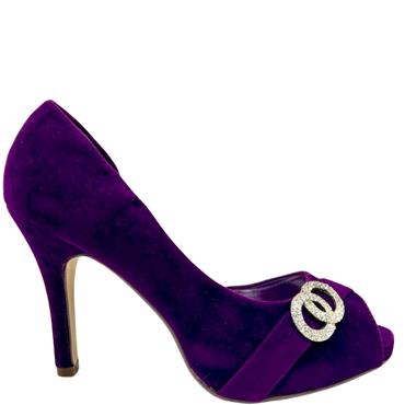 GLITZ OPEN SIDE COURT - PURPLE
