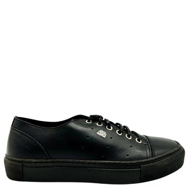 DUBARRY LDS T/CAP TIE SHOE - BLACK LEATHER