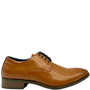 CHARLES SOUTHWELL GTS PLAIN TIE SHOE - TAN