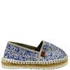 GIOSEPPO KIDS GLITTER CANVAS SHOE - BLUE GLITTER