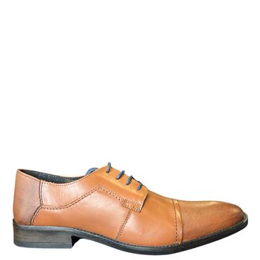 PM GENTS SHOE - TAN LEATHER