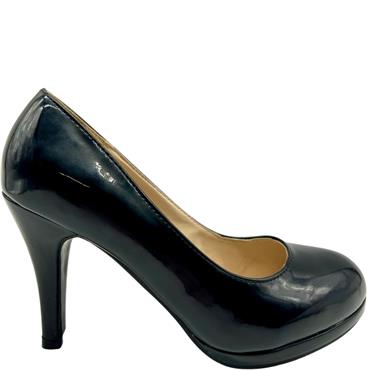 SUSST HI HEEL COURT SHOE - BLACK PATENT