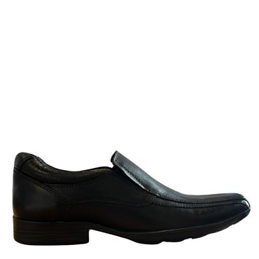 POD SLIP ON TWIN GUSSET SHOE - BLACK