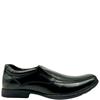 POD SLIP ON TWIN GUSSET SHOE - BLACK
