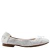 LELLI KELLY FLEXI BOW GLITTER POMP - SILVER GLITTER