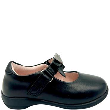 LELLI KELLYCHANGEABLE STRAP SHOE - BLACK LEATHER