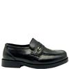 LUCA MANCINI GTS MOCC SLIP ON SHOE - BLACK