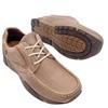 WRANGLER MENS LACE SHOE - TAN SCRATCH