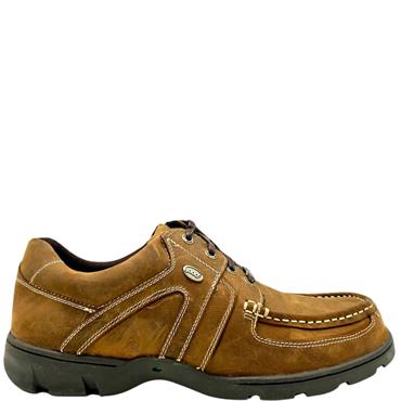 POD GENTS TIE SHOE - NUTMEG