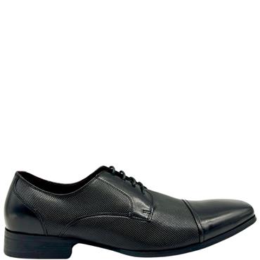 MORGAN DRESS T/CAP TIE SHOE - BLACK