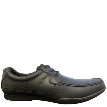 MORGAN GTS MOCC TIE SHOE - BLACK