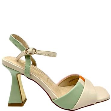 KATE APPLEBY WOMENS ANKLE STRAP SANDAL - GREEN