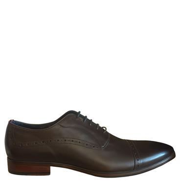 POPE GTS DRESS T/CAP TIE SHOE - CHESTNUT