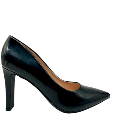 VALENTINO CONTE WOMENS COURT SHOE - BLACK PATENT