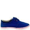 POD CANVAS TIE SHOE - NAVY