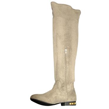 TRUFFLE HI LEG STRETCH BOOT - GREY