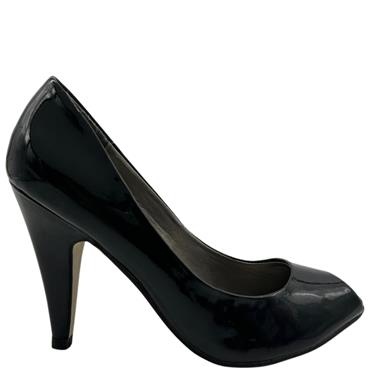 TRUFFLE PEEPTOE COURT - BLACK PATENT
