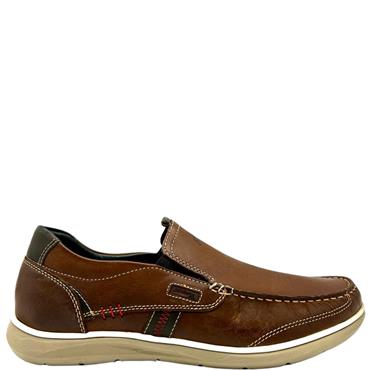 POD GTS MOCC STITCH SLIP ON SHOE - BROWN