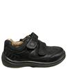 STARTRITE 2 VEL STRAP SHOE - BLACK LEATHER