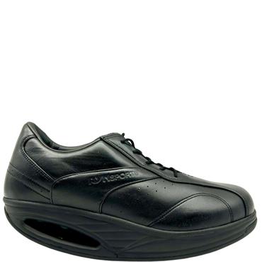 RYN CASUAL WALKER - BLACK LEATHER