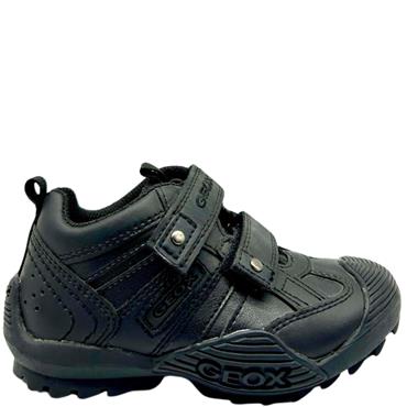 GEOX VELCRO RUNNER - BLACK