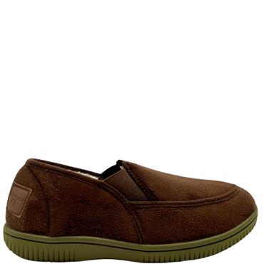 JO & JOE GTS GUSSET CLOSED SLIPPER - BROWN