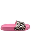 HYPE DISCO LEOPARD SLIDER - PINK
