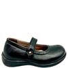 POD VEL STRAP SHOE - BLACK LEATHER