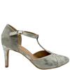 SORENTO WOMENS DIAMANTE T STRAP SANDAL - SILVER