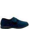 SILENTNIGHT GTS VEL SLIPPER - NAVY