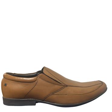 POD GENTS SLIP ON DRESS SHOE - TAN