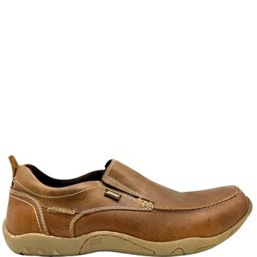POD GUSSET SLIP ON SHOE - NUTMEG