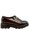 ZANNI WOMENS ZIP SHOE - CHOCOLATE