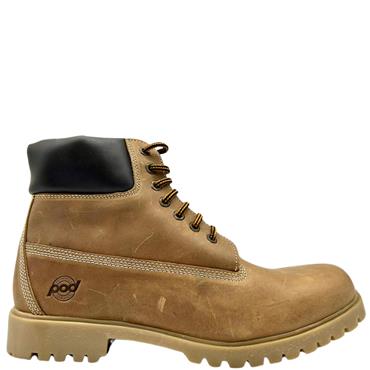 POD GENTS TIE BOOT - ROCK TAN