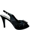 GLITZ DIAMANTE SLINGBACK - BLACK