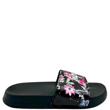 HYPE MYSTIC FLOWER SLIDER - BLACK