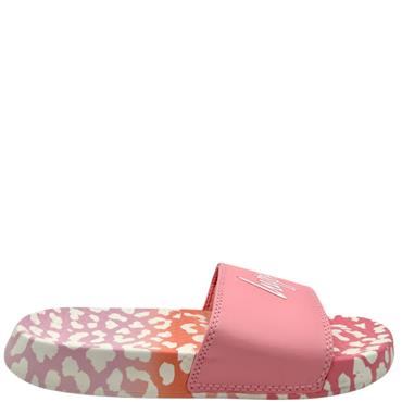 HYPE FADE LEOPARD SLIDER - PINK