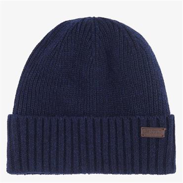 Barbour Carlton Beanie Hat Navy