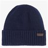 Barbour Carlton Beanie Hat Navy