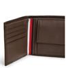 Tommy Hilfiger Corp CC & Coin Wallet Brown