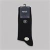 Boyle For Men Plain Cotton Socks  Black