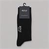 Boyle For Men Plain Cotton Socks  Black