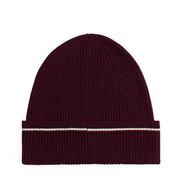 Tommy Hilfiger Tipped Beanie Burgundy